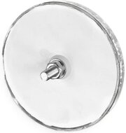 63 mm ronde witte&nbsp;reflector met e20 keur - &nbsp;reflector wit&nbsp;met boutverbinding - aanhangerreflector voor de 