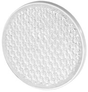 63 mm ronde witte&nbsp;reflector met e20 keur - &nbsp;reflector wit&nbsp;met boutverbinding - aanhangerreflector voor de 