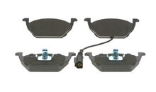 146 x 54,7 x18,3 mm vag remblokken set met sensor - 4 stuks remblok - remvoering - auto remblokset - bremher 