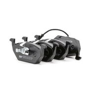 146 x 54,7 x18,3 mm vag remblokken set met sensor - 4 stuks remblok - remvoering - auto remblokset - bremher 