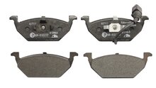 146 x 54,7 x18,3 mm vag remblokken set met sensor - 4 stuks remblok - remvoering - auto remblokset - bremher 