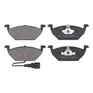 146 x 54,7 x18,3 mm vag remblokken set met sensor - 4 stuks remblok - remvoering - auto remblokset - bremher 