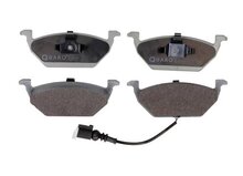 146 x 54,7 x18,3 mm vag remblokken set met sensor - 4 stuks remblok - remvoering - auto remblokset - bremher 