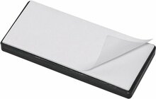 107mm x 51mm reflector langwerpig&nbsp;wit met plak montage - aanhangerreflector&nbsp;met e8&nbsp;keurmerk - reflectie vo
