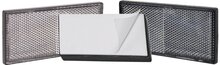 107mm x 51mm reflector langwerpig&nbsp;wit met plak montage - aanhangerreflector&nbsp;met e8&nbsp;keurmerk - reflectie vo