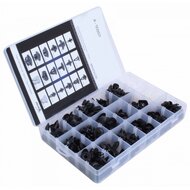 nissan autoclips assortiment 408&nbsp;delig - drukclips&nbsp;- deurpaneel clips - interieurclips - autoclips asta