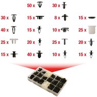 nissan autoclips assortiment 408&nbsp;delig - drukclips&nbsp;- deurpaneel clips - interieurclips - autoclips asta