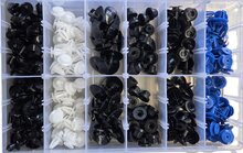 opel interieur clip set 300 delig - autoclips 300 dlg - interieurclips - kunstof bekledingclips - bevestigingsklemmen