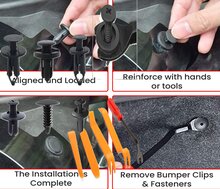 audi Interieurclip set 160 delig - autobekledingclisp&nbsp;- kunststofklemmen - trimclips - autoclips&nbsp;- drukclips