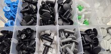 fiat autoclips assortiment 308 delig - kunstof drukkers&nbsp;- deurpaneel clips - interieurclips - trimclips