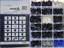 mazda autoclips assortiment 475&nbsp;delig - klemmen - deurpaneel clips - kunststof interieurclips - trim drukkers