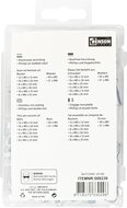 125 delige bouten en moeren assortiment met kruiskop - m5 en m6 bouten en moeren - assortimentsbakje bout en moer