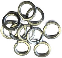 140 delige maten m6 - m8 en m10&nbsp;moeren en sluitringen assortiment - borgmoer - klemring - moer - ringen - veerring