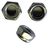 140 delige maten m6 - m8 en m10&nbsp;moeren en sluitringen assortiment - borgmoer - klemring - moer - ringen - veerring