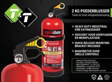 2kg poederblusser - brandblusser - poederbrandblusser - droogblusser - ogniochron