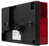 multipoint 1 achterlicht links 12 volt - achterlicht&nbsp;135x240mm met bajonet aansluiting&nbsp;-&nbsp; asp&ouml;ck aanhangerverlichting