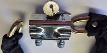 10 mm dikke pennen verbindingslot voor een ketting - pinslot - fatbikeslot - fietsslot - brommerslot&nbsp;gad star