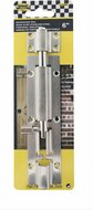 deurschuif rvs&nbsp;15 cm lang - schuif grendel 6'' - poortslot - deurslot - loopdeur slot - deursluiting&amp;#x00a