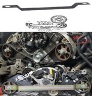 audi - vag - skoda&nbsp; 2.4 - 2.7 en 2.8 v6 blokkeerstang - nokkenas vergrendeling beugel - krukas distributiebeugel