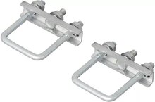 2 delige montageklem koker voor&nbsp;neuswielklem&nbsp;-&nbsp;klemmen voor kokerprofiel - u beugel voor een neuswiel klem