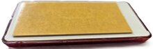 95 X 45 mm rode rechthoek plak reflector e20 keurmerk - aanhangerreflector zelfklevend wital -&nbsp; recflector rood achterka
