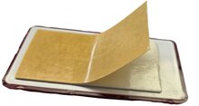 95 X 45 mm rode rechthoek plak reflector e20 keurmerk - aanhangerreflector zelfklevend wital -&nbsp; recflector rood achterka