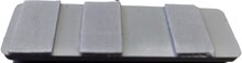 68X19 mm rode rechthoek reflector - plakreflector rood - zelfklevende reflector voor achterkant voertuig