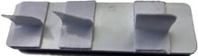 68X19 mm rode rechthoek reflector - plakreflector rood - zelfklevende reflector voor achterkant voertuig