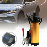 elektrische dieselpomp - overhevelingspomp 12 volt - 40 watt - mini hevelpomp - satra