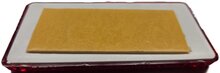 95 X 45 mm rode rechthoek plak reflector e20 keurmerk - zelfklevende&nbsp;reflector wital up-60&nbsp;rood - achterkant voer