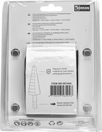 stappenboor 3 tot 12mm - 4 tot 12 mm - 4 tot 20 mm - kegelboor 3 delig - stappenboren - trapboor - ruimers - benson
