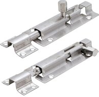 deurschuif rvs&nbsp;- schuif grendel 4'' - treksluiting - schuifslot voor poort of loopdeur - slot&nbsp;benso