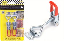2 x spansluiting met tegenstuk 55 mm x 17 mm - treksluiting - kistsluiting - klepsluiting - aanhangersluiting