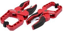 85 mm x 230 mm zeilklem met ratel&nbsp;- zeil klem - marktklem - spanklem kunstof met metalen klemmechanisme