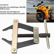 kettingspanner montagegereedschap &nbsp;3/4'' - 1 1/4'' - voor zware kettingen - 60-100 kettingve