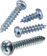 350 delige 13&nbsp;diverse parker schroeven phillips pan-head screws - metaalschroeven - houtschroeven - universeel bolkop schroef
