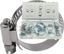 26 delige slangklemmen set 16 tot 40 mm - slang klemmen - klemband - buisklem - slangbinder - slangklem - asta