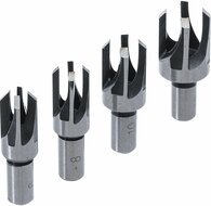 proppenboor 4 delig - proppenboren - propboorset - boorset - proppenfrees - borenset - hofftech