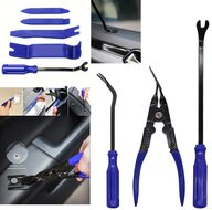 20 delige bekleding - panelen - dashboard&nbsp;demontageset&nbsp;-&nbsp;sierlijst en radio demontage set - kunststof koev