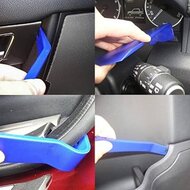 5 delig kunstof bekleding en deurpaneel&nbsp;demontage set -&nbsp; nylon clips - dashboard en sierlijsten verwijderingsset