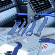 5 delig kunstof bekleding en deurpaneel&nbsp;demontage set -&nbsp; nylon clips - dashboard en sierlijsten verwijderingsset
