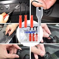 raamslinger demontage - clip verwijderaar set - deurbekleding demontageset - koevoet wipper