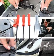 raamslinger demontage - clip verwijderaar set - deurbekleding demontageset - koevoet wipper