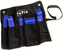 5 delige set kunstof bekleding en autointerieur lepelset&nbsp;- dashboard nylon trimclip en deurpaneel verwijderset -&nbsp;
