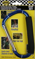 16 x 10 cm aluminium jumbo musketon haak - musketonhaak - heavy duty karabijnhaak - shoppinghaak - draaghaak - opberghaak&amp;#x00a