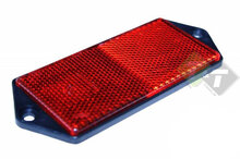 reflector, reflectoren, reflectie plaat, rood