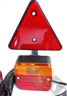 verlichtingset, verlichting set, aanhangwagen verlichting, lampen set, lamp set