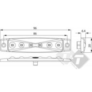 zijmarkeringlamp, zijmarkering lamp, countourlamp, contour licht, markeringslamp, led markering