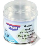 presto plamuur, plamuur, vulmiddel, vul middel, polyester plamuur