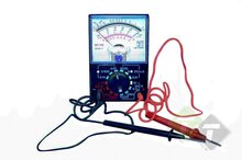 spanningzoeker, stroommeter, electrameter, tester, multimeter analoog, analoge multimeter, multimeter, multi meter